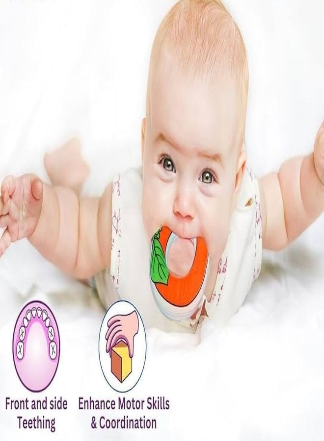 KALRA MAGIC BPA-Free Baby Teether for 6–12 Months | Cooling Water-Filled Soft Teething Toy with Carry Case | Easy Grip, Non-Toxic & Travel-Friendly Infant Teething Ring (Red-Tamatar) - Image 5