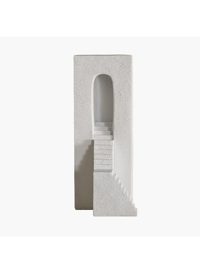 Home Box طاولة درج بيضاء من بولي ريزين - Image 5