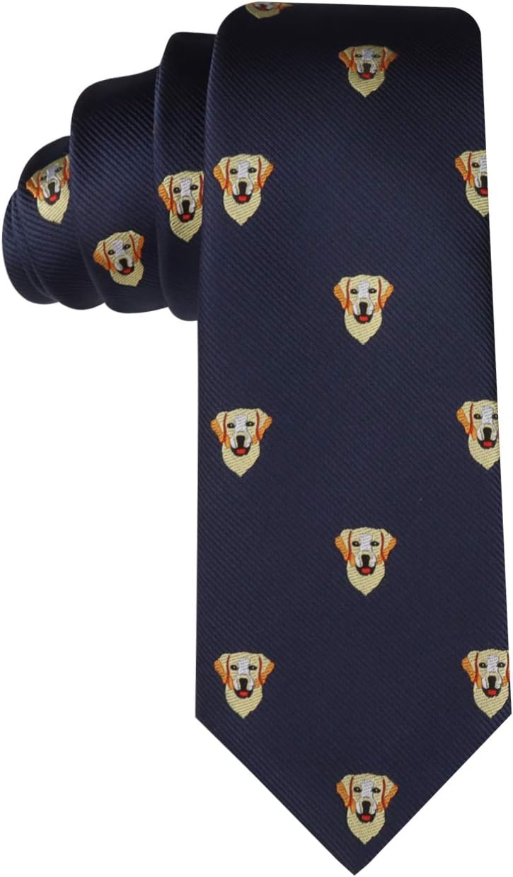 AUSCUFFLINKS Animal Ties | Woven Skinny Neckties | Groomsmen Wedding Ties | Work Ties for Him - Image 3