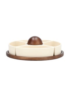 Dallaty 5 Pieces Nuts Plate Set Multicolor ‎30.5 x 30.5 x 6 cm  - Image 3