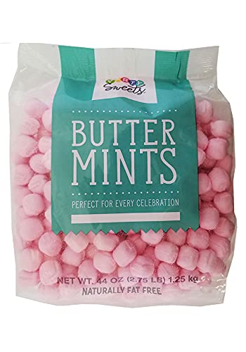 Party Sweets Pink Buttermints 275 Pound Appx 350 pieces from Hospitality Mints - Image 1