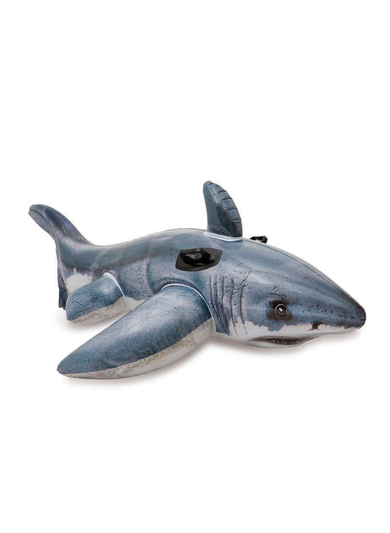 INTEX Inflatable Pool Float - Great White Shark Ride-On, 68" X 42" - Image 2
