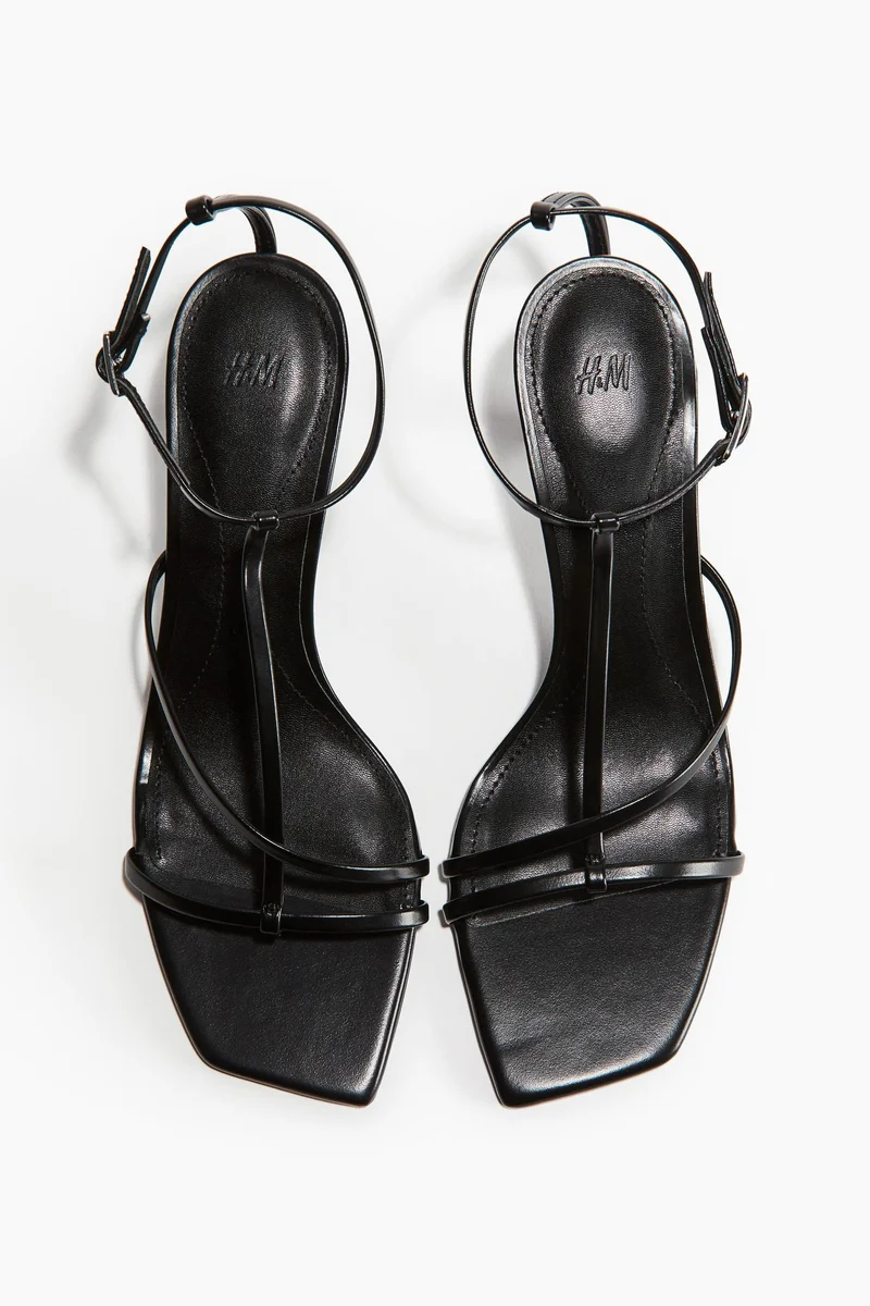 H&M Heeled Strappy Sandals