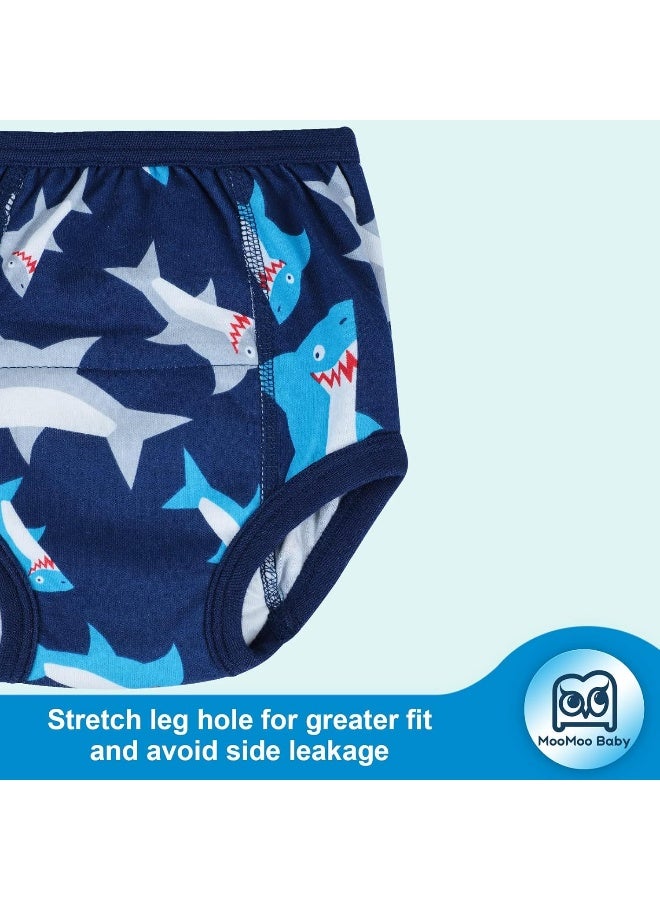 MooMoo Baby Training Pants 7 Packs Toddler Potty Training Underwear for Boys and Girls 2T-5T - Image 5