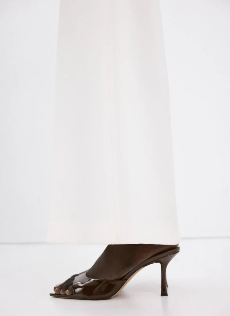 Mango  Patent Leather High-Heeled Sandals for Women | Best Price UAE