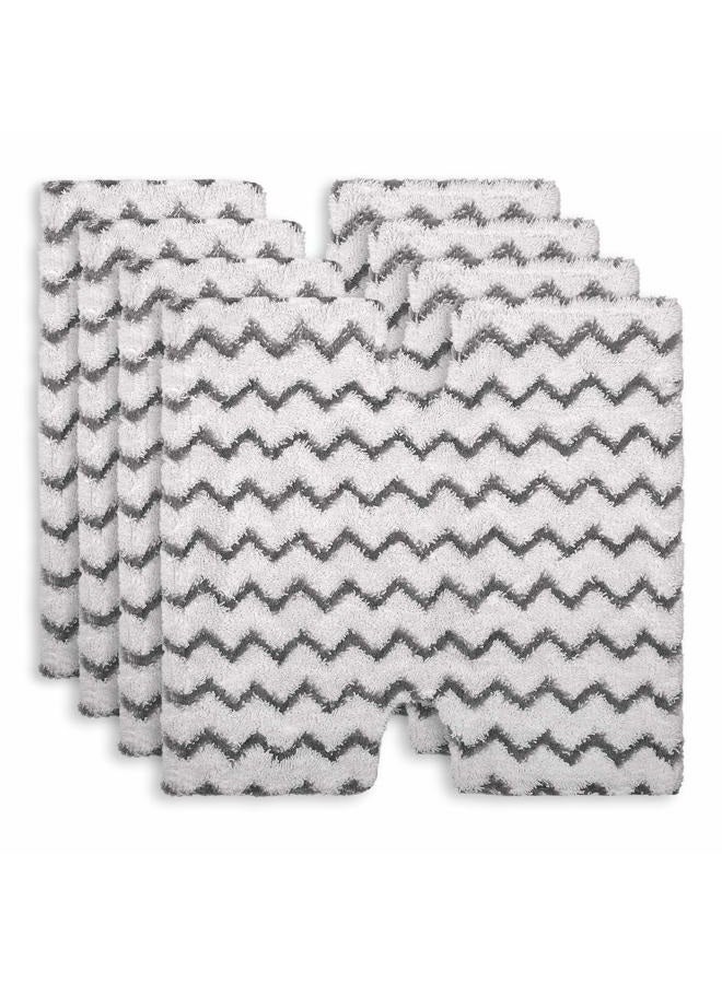 F Flammi 4 Pack Shark Genius Lift-Away Pro Steam Mop Pad S5003D S5002Q S5003A S6001W S6001WM S6002 S6002C S6003D S6003 S3973 S3973D S3973WM Washable Reusable Mrcrofiber Steam Mop Pad - Image 1