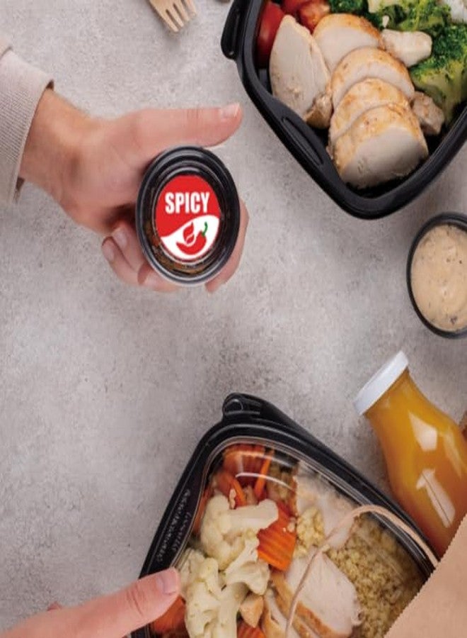 Remarkable Spicy Stickers, 1.5 Inch Grocery Store Food Warning Spicy Labels Adhesive Stickers 500 Pcs - Image 4