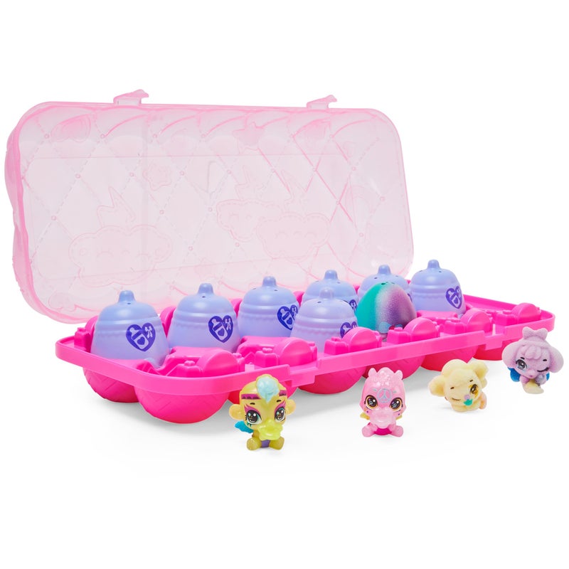 Hatchimals CollEGGtibles Shimmer Babies Egg Carton Cute Easter Basket Stuffers with 12 Collectible Figures Kids Toys for Girls Ages 5 and up - Image 2