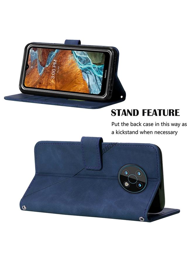 S-TOP Case For Nokia G50 Crossbody 3D Embossed Flip Leather Phone Case - Image 4