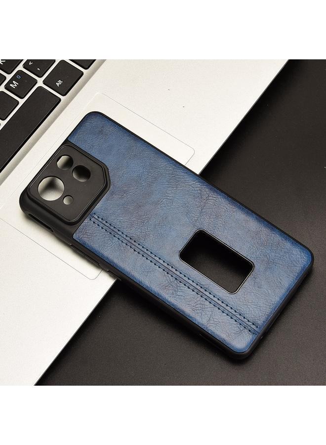 S-TOP Case For Asus ROG Phone 8/ROG Phone 8 Pro Cow Pattern Sewing Skin PC + PU + TPU Phone Case - Image 2