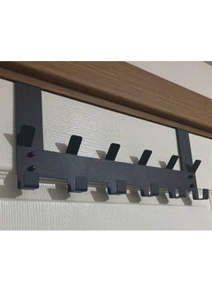 Risingmaber Metal American Door Back Screw Hanger Organizer Hanger Rack and Bathroom Door Back Screw Hanger  - Image 1