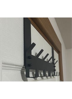 Risingmaber Metal American Door Back Screw Hanger Organizer Hanger Rack and Bathroom Door Back Screw Hanger  - Image 4