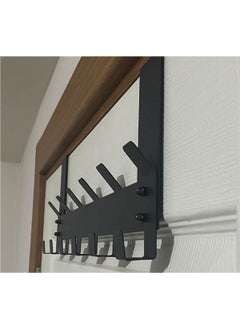Risingmaber Metal American Door Back Screw Hanger Organizer Hanger Rack and Bathroom Door Back Screw Hanger  - Image 5