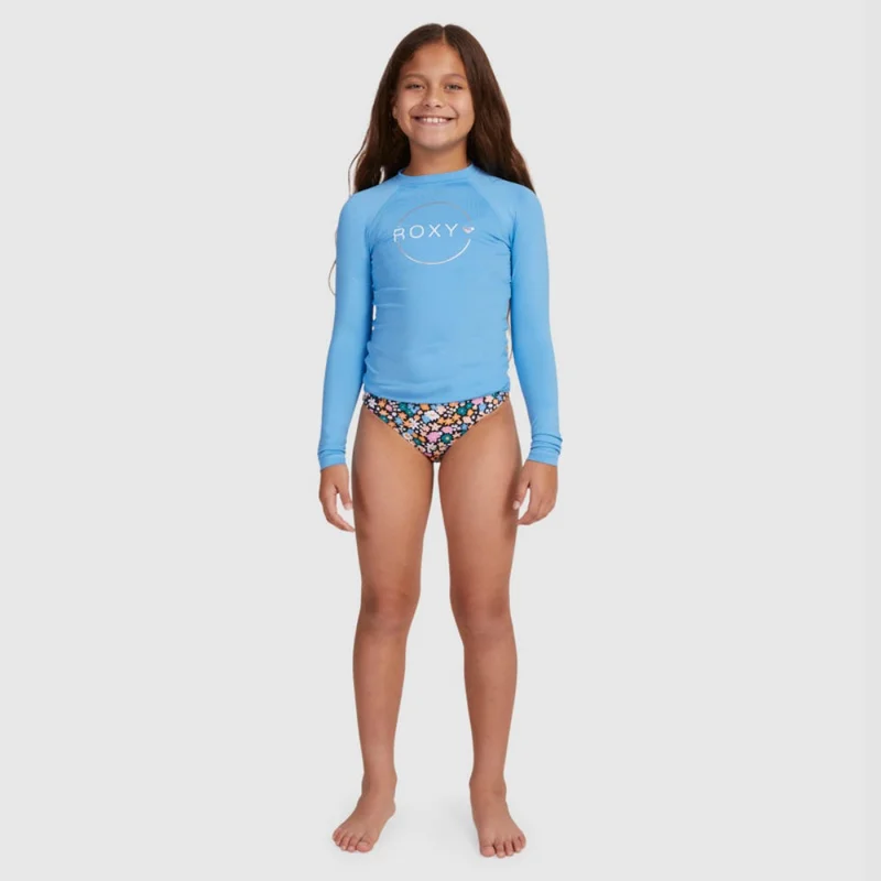 Roxy Beach Classics Long Sleeve UPF 50 Rashguard - Kids