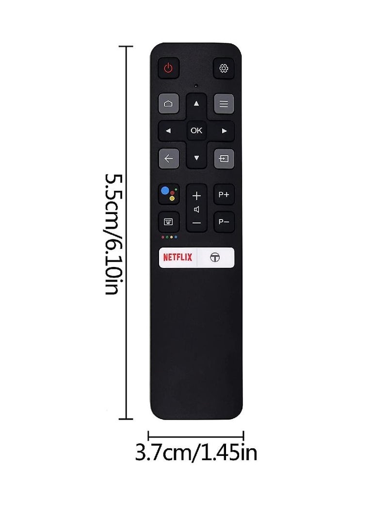 Generic - New Replacement  Remote Control For TCL Smart TV Black - Image 1