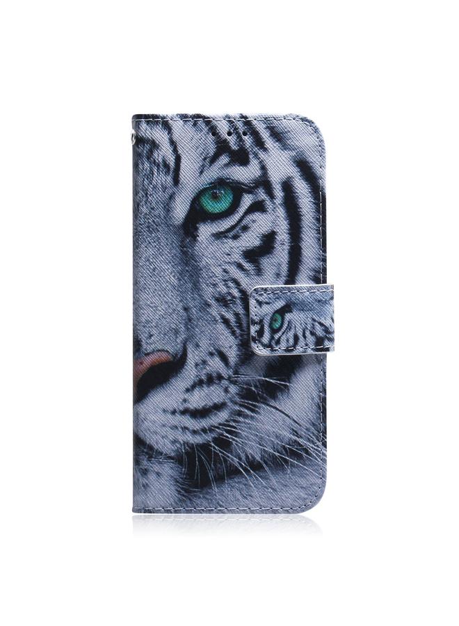 اس-توب جراب هاتف Realme C67 4G Global برسومات ملونة من الجلد القابل للطي - Image 3