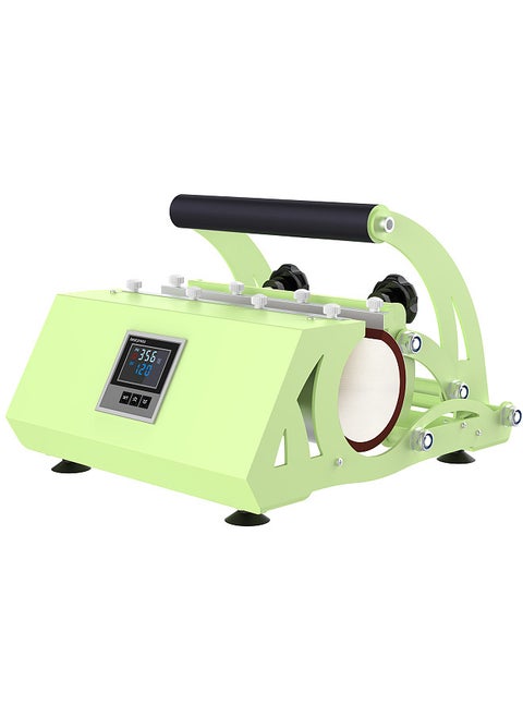 Tumbler Heat Press Machine for 30oz /11oz/25oz/16oz Cups Support 2.6-3.4inches Diameter and Adjustable Temperature 0-400 ℉ Timer 0-999s Sublimation Printing for DIY Hand Maker