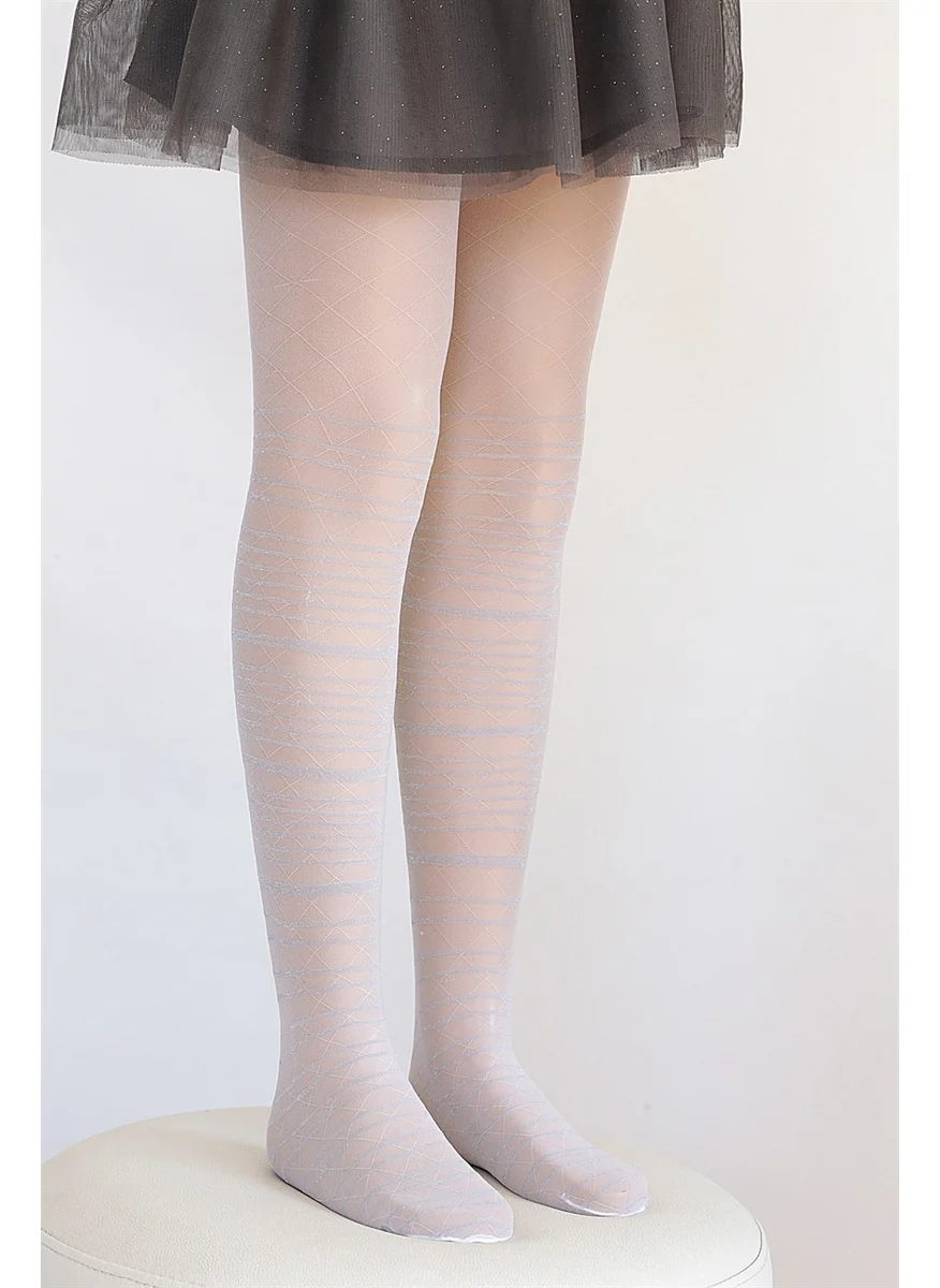 دايمود Sparkling Glittery Kids Tights