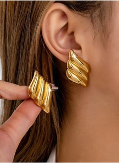Shein 1 Pair European And American Punk Fashion Versatile Women Earrings  - Image 1