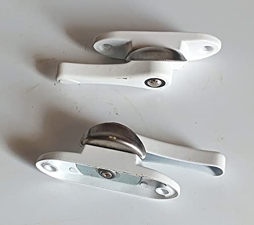 Aluminium UPVC Sliding Window Crescent Lock 2 Pcs - Image 1