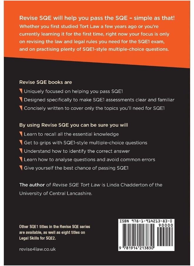 Revise SQE Tort Law: SQE1 Revision Guide 2nd ed