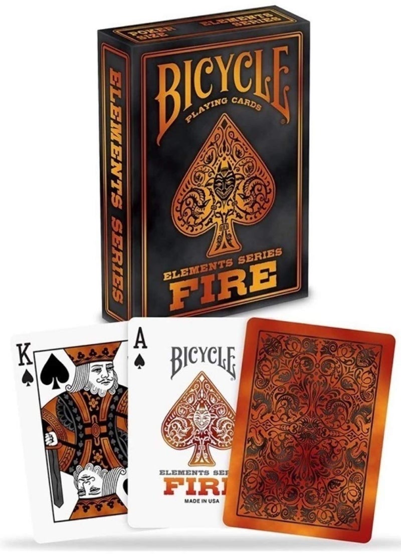 Bicycle Fire Element Playing Cards - Image 3