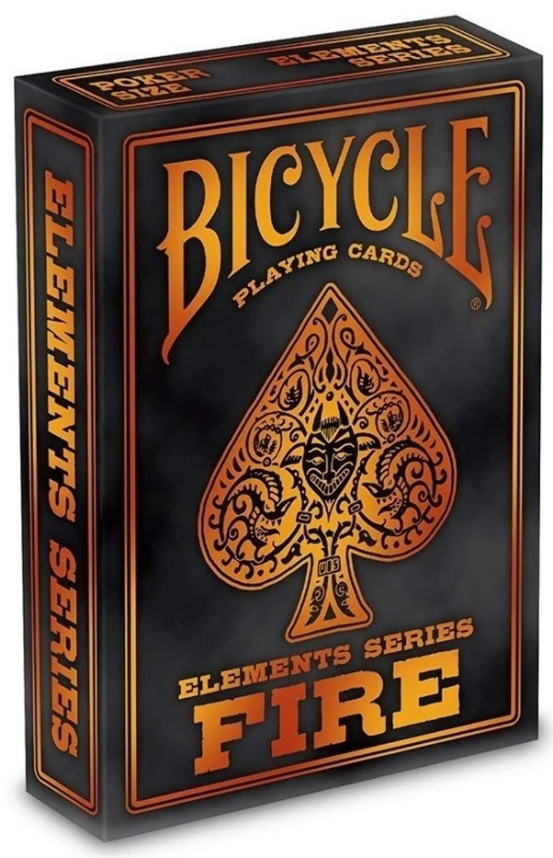 Bicycle Fire Element Playing Cards - Image 1