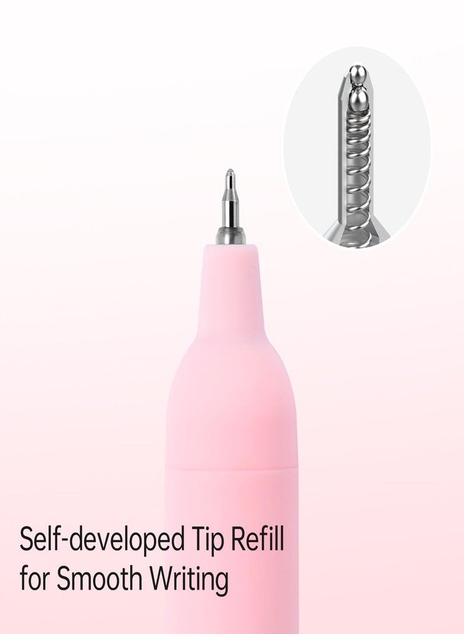 Kaco POPUP Gel Ink Pens 2 Pieces Sakura Series Black Ink Pens 0.5mm Fine Point - Image 5