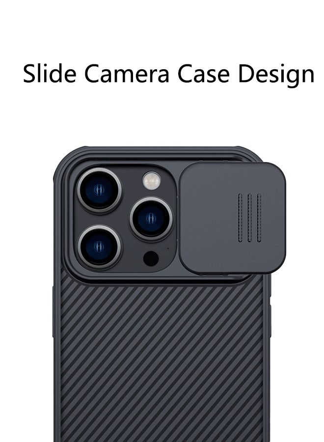 Nillkin Apple iphone14 Pro Max Case with Soft TPU and Slide Camera Case Design, 360 Full Body Coverage Shockproof Phone Cover, Four Corners with Anti -Fall Airbag Anti-Scratch&Anti-fingerprint6.7Inch(Black) - Image 3