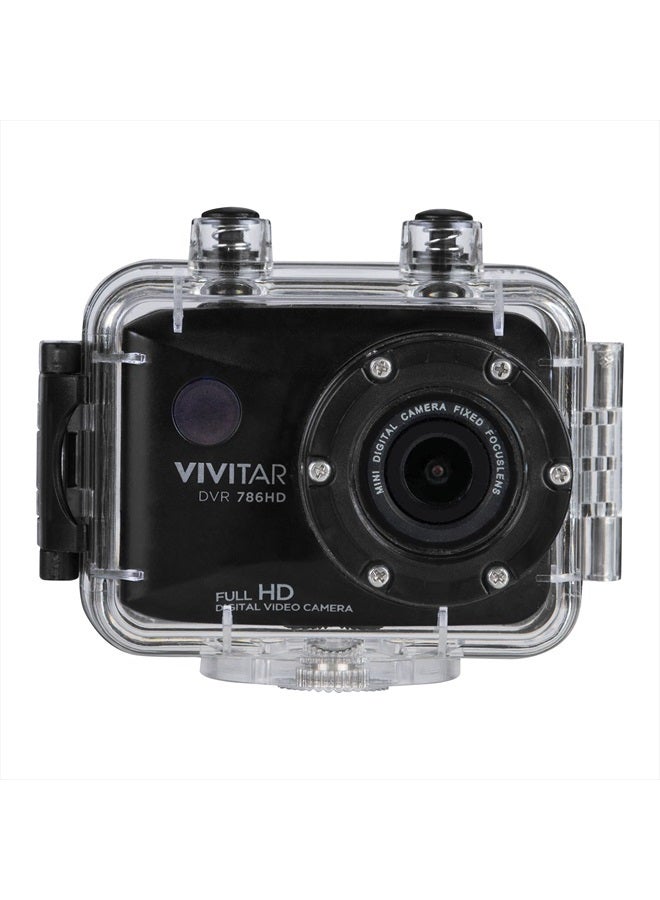Vivitar Full HD Action Camera, DVR786HD-BLK - Image 1