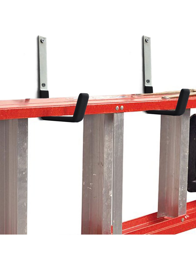 2 Pack Durable Steel Wall Hooks for Garage and Home Storage, Tool Organizer and Utility Rack - Image 4