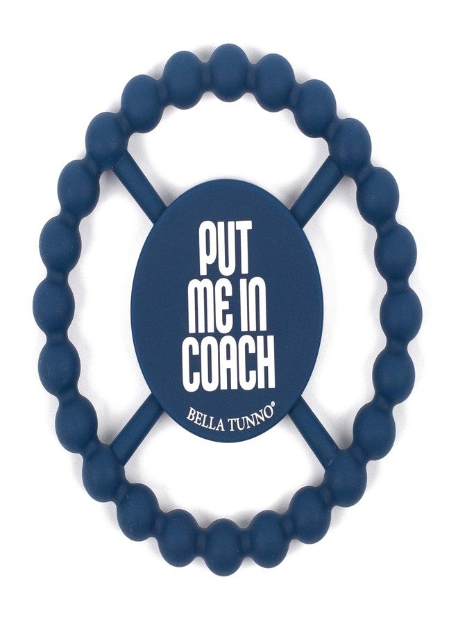 Bella Tunno Baby Teether by Bella Tunno, Silicone Teethers for Babies 3-6 Months, 6-12 Months, Baby Toys, Pacifier, Teething Relief, Boys, Girls, Coach - Image 1