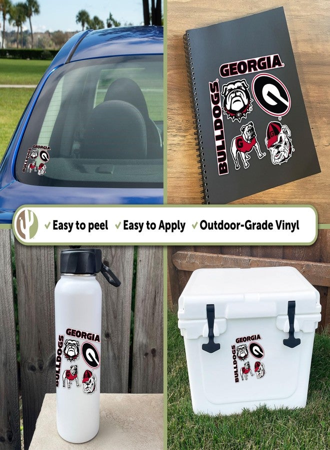 Desert Cactus University of Georgia Sticker Bulldogs UGA Dawgsr Vinyl Decals Laptop Water Bottle Car Scrapbook Sheet T2 (Type 2-3) - Image 5