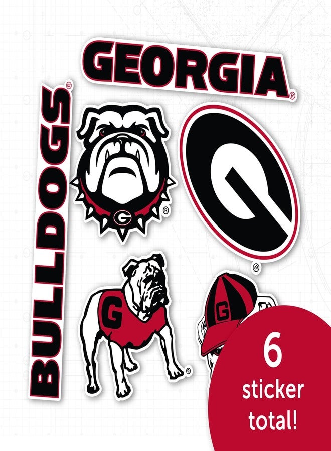 Desert Cactus University of Georgia Sticker Bulldogs UGA Dawgsr Vinyl Decals Laptop Water Bottle Car Scrapbook Sheet T2 (Type 2-3) - Image 4