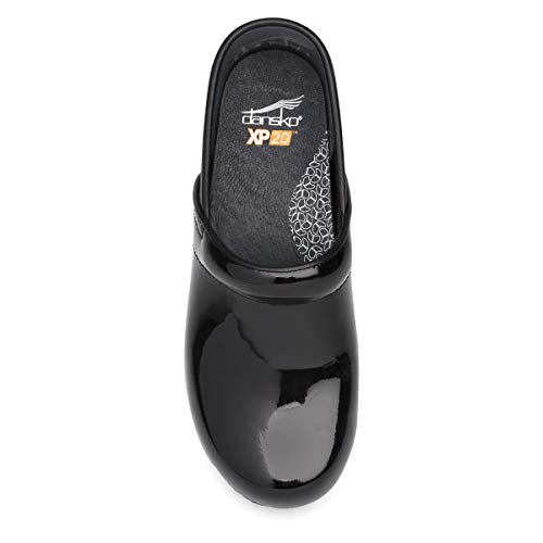 Dansko XP 2.0 Clogs for Women-Lightweight Slip-Resistant Footwear for Comfort and Support-Ideal for Long Standing Professionals-Food Service, Healthcare Professionals Black Patent 6.5-7 M US - Image 2