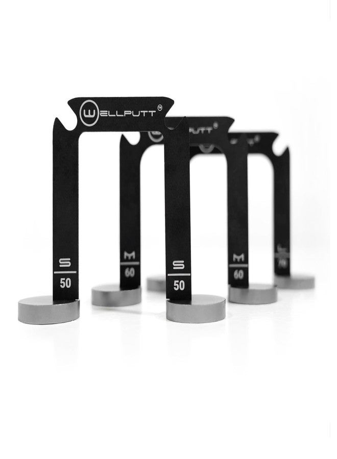 WELLPUTT - Golf Putting Gates - Pack of 3 Sizes, Versatile Outdoor/Indoor Training Aid - Image 1