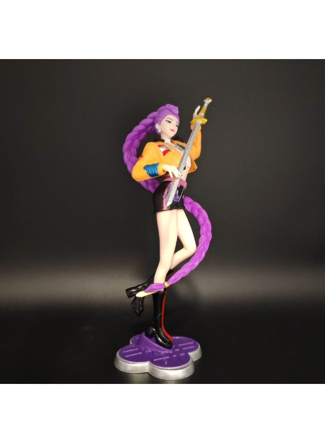 general KPop Demon Hunters desktop decoration Rumi Character Model collection Decoration Toys Gifts for Family and Friends - Image 2