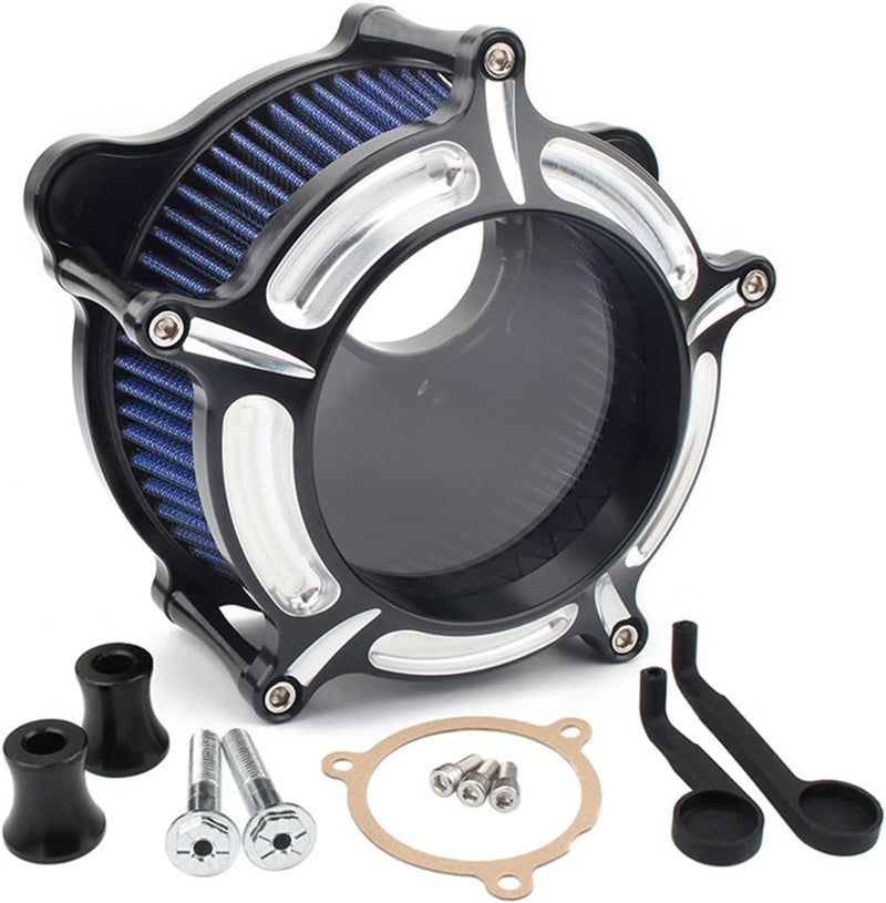 QASULER Motorcycle CNC Air Filter for Harley - Image 1