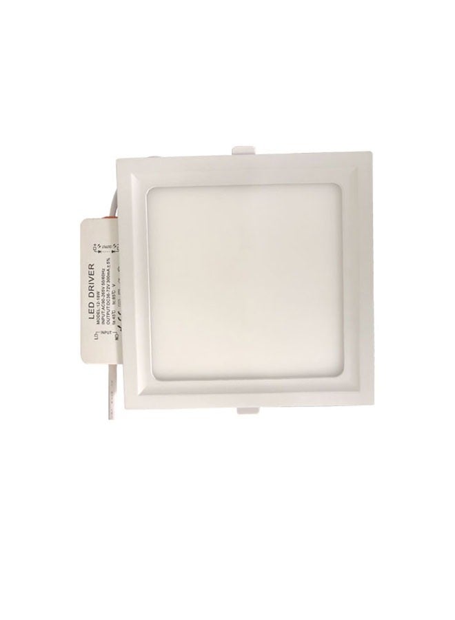 ٍSiera Light Square Panel LED Frosted Spotlight 9 watt warm light 2605S