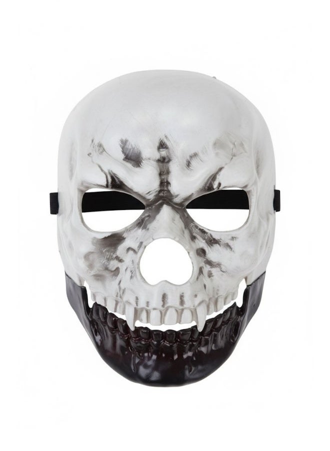 Feelings Halloween Skeleton Mask, Moving Jaw - Image 1
