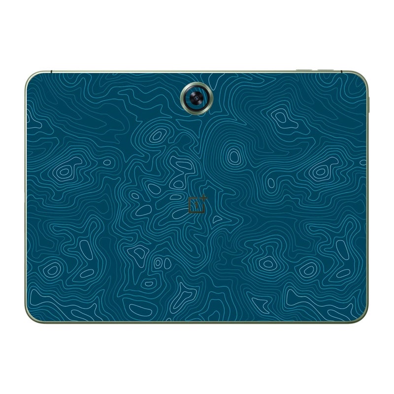 Capes Tablet Skins for OnePlus Pad Go | Ultra-Thin Protective Film | Anti-Scratch Vinyl Decal Skin | Not Case/Cover (Aqua, Back Skin) - Image 1