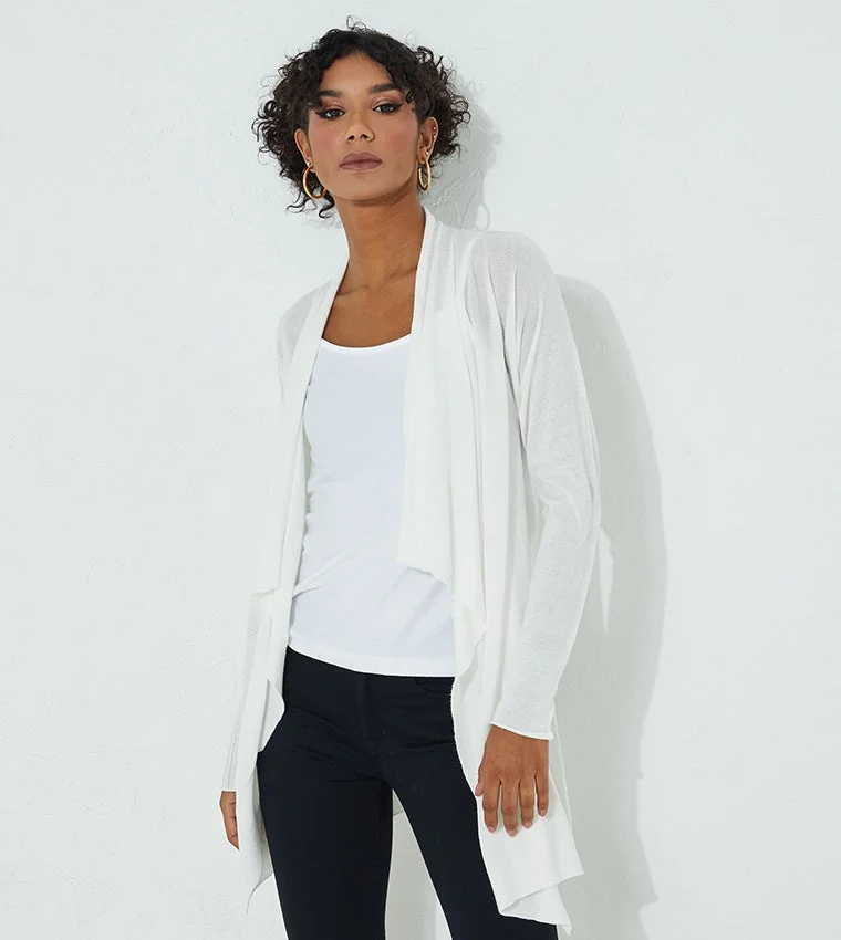 بيفرلي هيلز بولو كلوب Ramadan Asymmetric Cut Cardigan