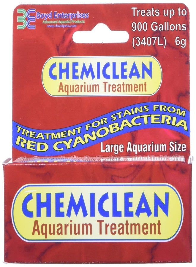 Boyd Enterprises Boyd Chemi-Clean 6g Treats up to 900 Gallons - Effective Chemiclean Cyanobacteria for Marine & Freshwater Aquariums, Safe for Fish, Corals & Invertebrates - Image 2