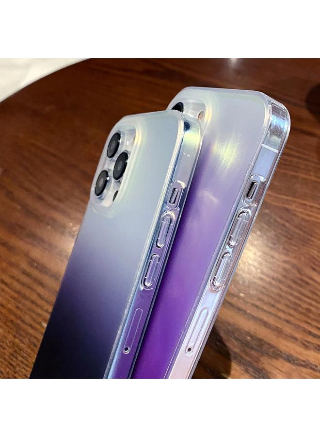 اس-توب جراب لهاتف iPhone 14 Pro، جراب هاتف PC مزدوج الجوانب بتقنية IMD Laser Gradient - Image 5