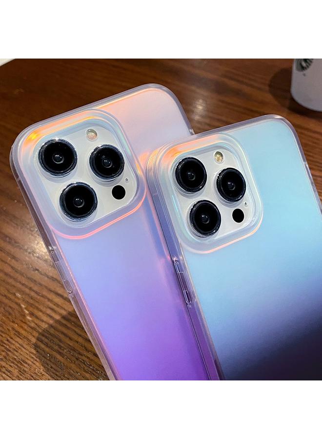 اس-توب جراب لهاتف iPhone 14 Pro، جراب هاتف PC مزدوج الجوانب بتقنية IMD Laser Gradient - Image 4