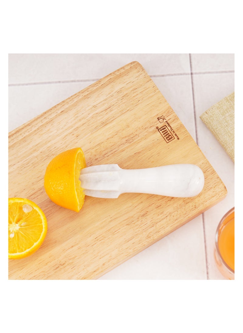 RADICALn Marble Citrus Reamer 6'' Inches White Handmade Juice Reamer - Citrus Juicer Reamer, Lemon Reamer, Grapefruit Juicer Manual, Citrus Reamer Handheld Lime Squeezer - Lemon Juicer Reamer  - Image 2