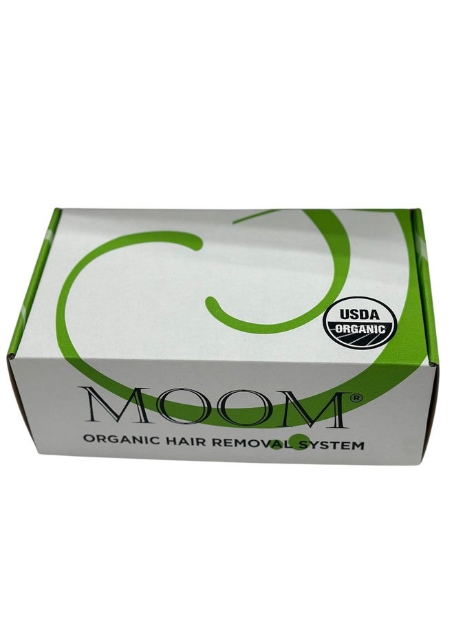 MOOM Organic Waxing Kit Gift Box for Women - Sugar Wax Hair Removal for Face, Bikini & Underarms - Travel Wax, Foot Spa Cream & Tools - Ideal for traveling & gifting - Image 2