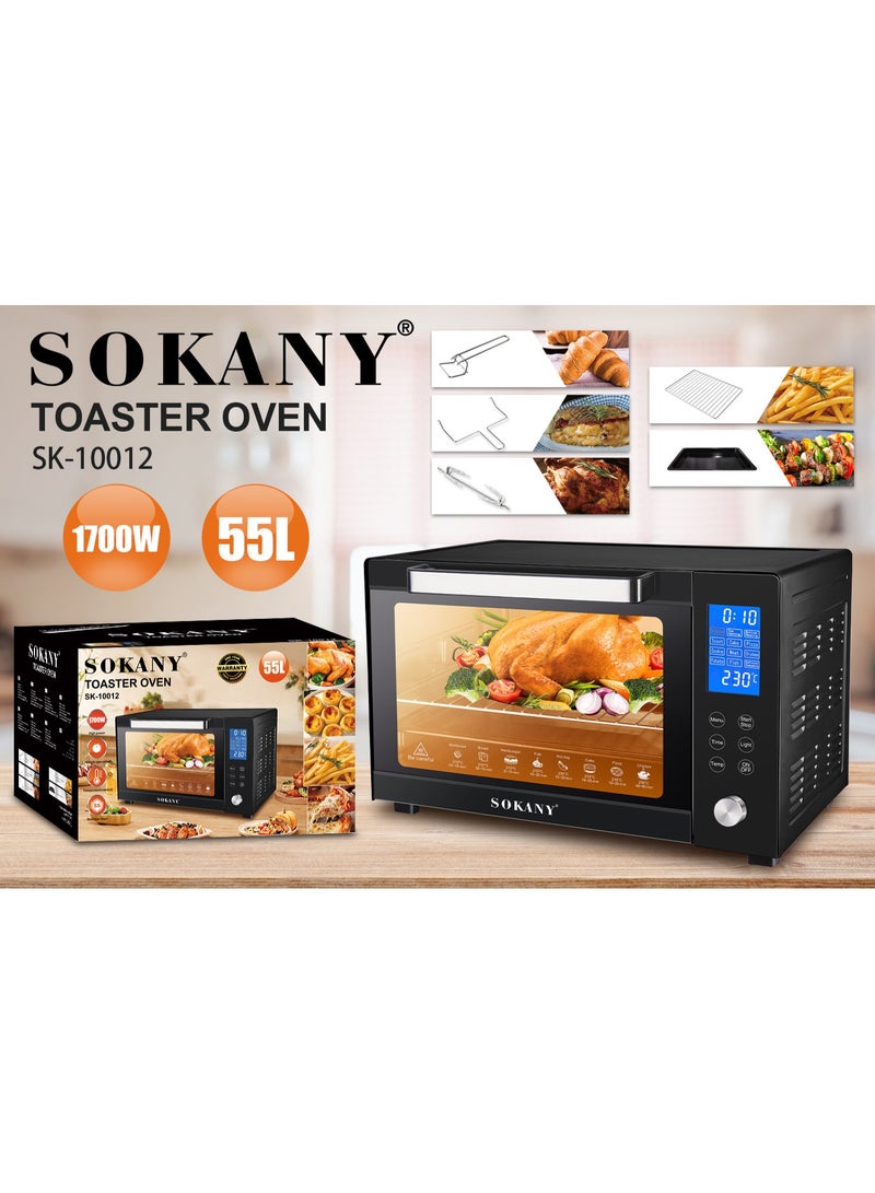Sokany 1700W 55L Oven Model SK-10012 - Image 3