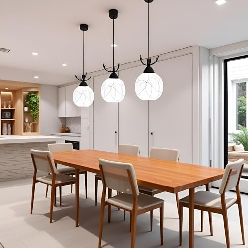 BrightLyt Deer Horns Hanging Pendat Lights for Kitchen Island, Hanging Lamp for Home Decoration, Pendant Lights for Living Room and Modern Lamps for Hotels and Cafe (Pack of 1) - Image 4