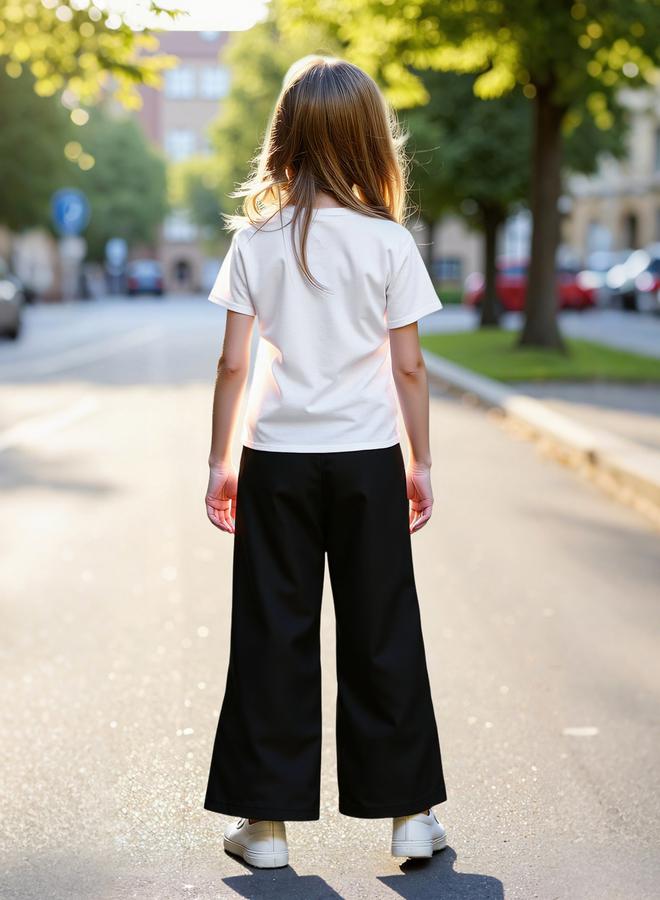 تايك تو طقم تيشيرت بطبعة أرقام مع بنطال - Image 5